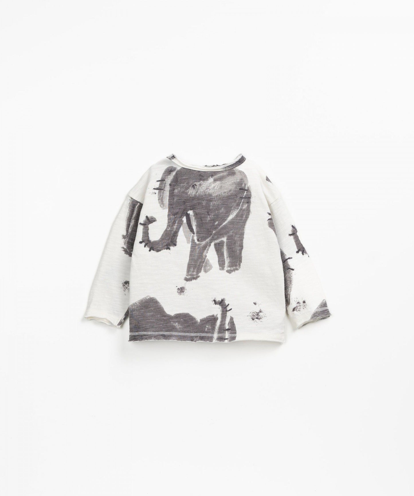 Tricou jerseu print elefant