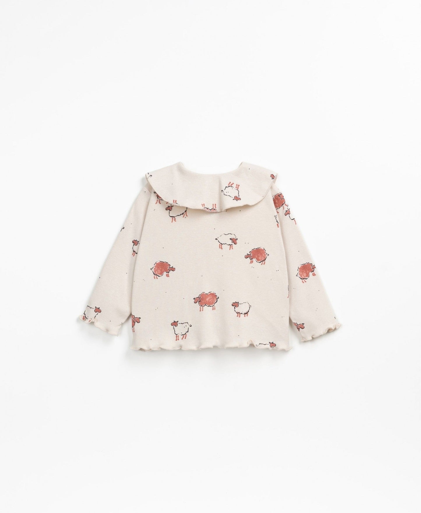 Pijama din rib imprimat