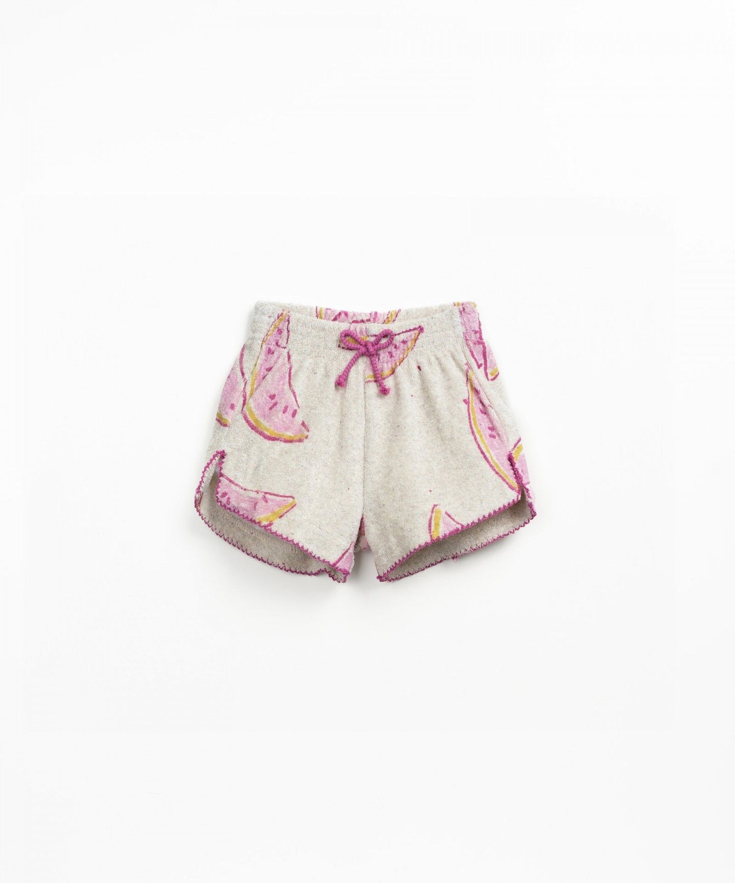 Pantaloni scurți din pluș imprimați
