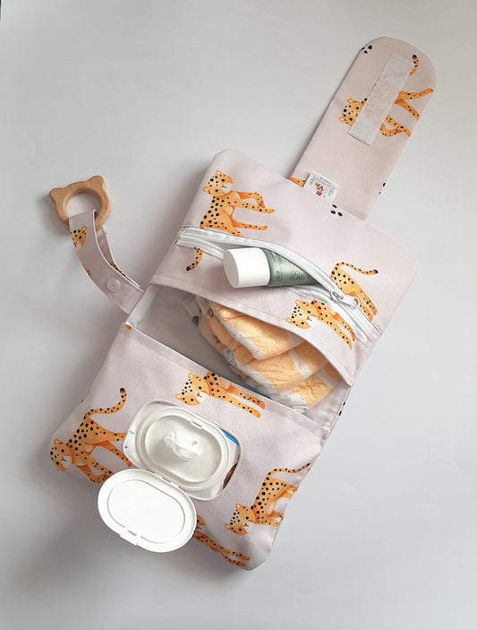 Organizator de scutece handmade "Cheeta"